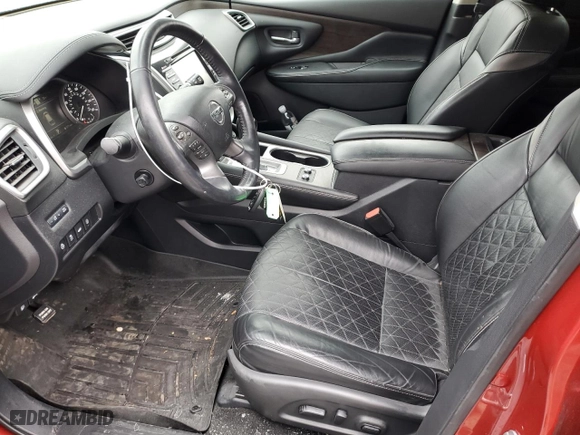 2020 Nissan Murano Platinum with VIN 5N1AZ2DS8LN105728, listed as a Copart auction lot 43733165 with 67,278 mi miles and Salvage Title. Bid and sale history available at carsss.com. Image 7.