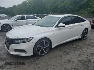2020 Honda Accord Sport with VIN 1HGCV2F30LA016548, listed as a Copart auction lot 59010915 with Not provided miles and Salvage title. Bid and sale history available at DreamBid. Image 1.