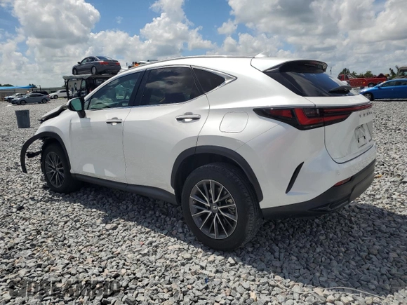 2022 Lexus NX 250 Premium with VIN 2T2GDCAZ7NC002290, listed as a Copart auction lot 61382485 with 20,457 mi miles and Salvage title. Bid and sale history available at DreamBid. Image 2.