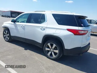2018 Chevrolet Traverse LT z VIN 1GNEVHKW3JJ125861, wystawiony jako IAAI lot #41876184 z przebiegiem 95 223 mil mil oraz . Historia ofert i sprzedaży dostępna na DreamBid. Obrazek 3.
