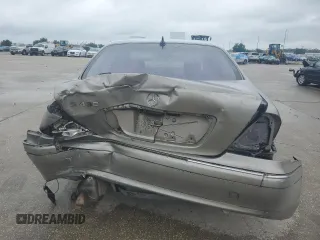 2004 Mercedes-Benz S-Class 4.3L with VIN WDBNG70JX4A398898, listed as a Copart auction lot 71103134 with 0 mi miles and Salvage Title. Bid and sale history available at carsss.com. Image 6.