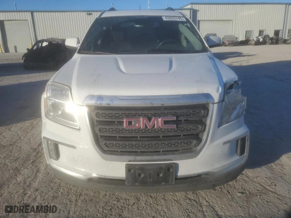 2017 GMC Terrain SLE with VIN 2GKFLNE36H6205945, listed as a Copart auction lot 42833745 with 121,014 mi miles and Salvage Title. Bid and sale history available at carsss.com. Image 5.