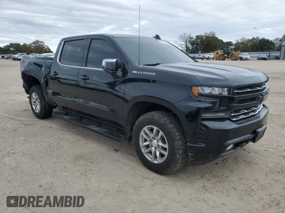2020 Chevrolet Silverado 1500 LTZ with VIN 1GCUYGED7LZ107657, listed as a Copart auction lot 83054464 with 124,455 mi miles and Salvage Title. Bid and sale history available at DreamBid. Image 4.