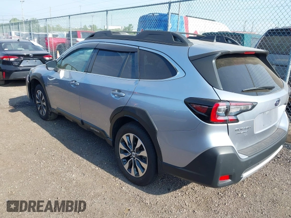 2024 Subaru Outback Limited with VIN 4S4BTANC9R3123215, listed as a IAAI auction lot 42576586 with 7,866 mi miles and . Bid and sale history available at DreamBid. Image 3.