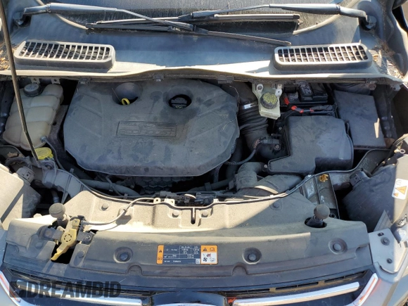 2013 Ford Escape Titanium with VIN 1FMCU9J90DUD21906, listed as a Copart auction lot 63049485 with 201,496 mi miles and Clean title. Bid and sale history available at DreamBid. Image 12.