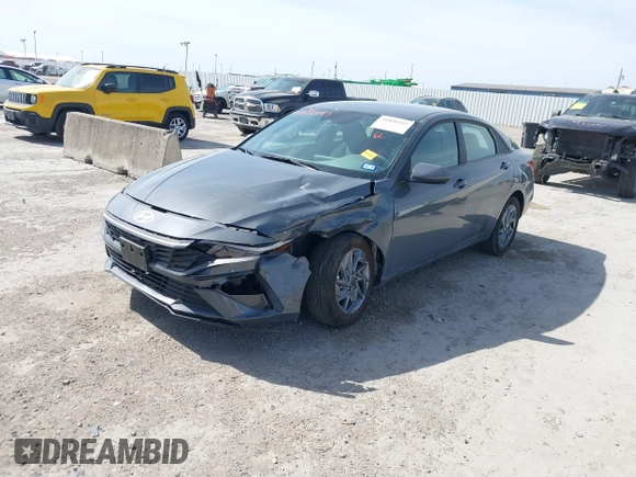 2024 Hyundai Elantra SEL with VIN KMHLM4DG3RU792467, listed as a IAAI auction lot 41826597 with 9,216 mi miles and . Bid and sale history available at DreamBid. Image 17.