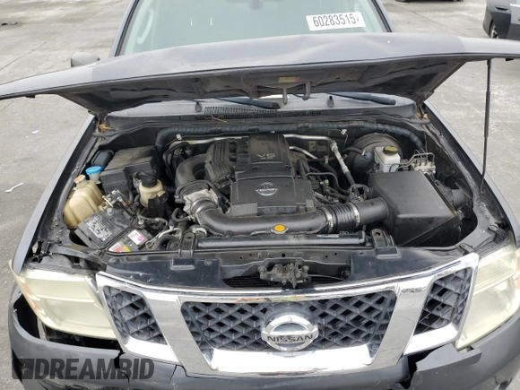 2010 Nissan Pathfinder S with VIN 5N1AR1NB2AC617678, listed as a Copart auction lot 60283515 with 150,592 mi miles and Salvage title. Bid and sale history available at DreamBid. Image 12.