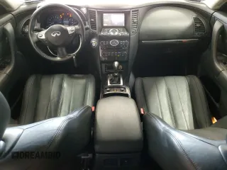 2016 Infiniti QX70 with VIN JN8CS1MW0GM753031, listed as a Copart auction lot 59922585 with 110,236 mi miles and Salvage title. Bid and sale history available at DreamBid. Image 8.