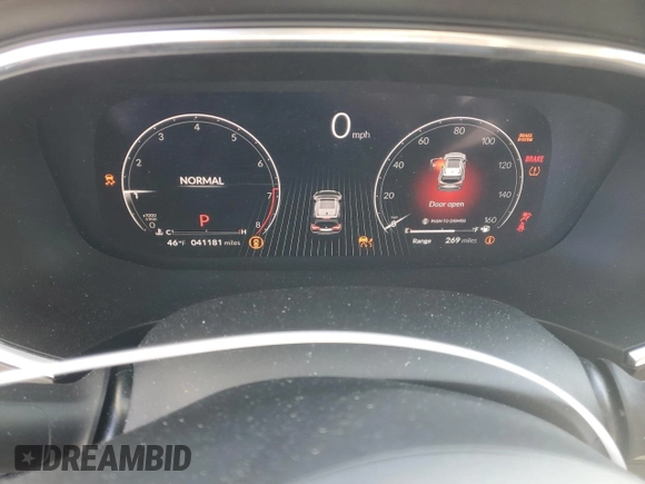 2022 Acura MDX w/Technology Package with VIN 5J8YE1H43NL032577, listed as a Copart auction lot 89393715 with 41,181 mi miles and Salvage Title. Bid and sale history available at carsss.com. Image 9.
