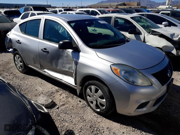 2012 Nissan Versa SV with VIN 3N1CN7AP3CL911128, listed as a Copart auction lot 51076254 with 67,286 mi miles and Salvage Title. Bid and sale history available at carsss.com. Image 4.
