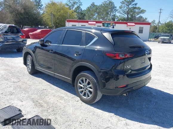 2023 Mazda CX-5 2.5 S with VIN JM3KFBAM3P0244974, listed as a IAAI auction lot 41748896 with 21,387 mi miles. Bid and sale history available at carsss.com. Image 3.