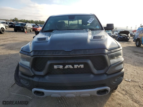2019 Ram 1500 Rebel with VIN 1C6SRFET8KN865851, listed as a Copart auction lot 85133064 with 144,308 mi miles and Salvage Title. Bid and sale history available at carsss.com. Image 5.