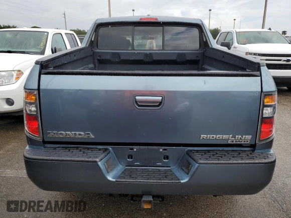 2008 Honda Ridgeline RTX with VIN 2HJYK16368H532196, listed as a Copart auction lot 74224484 with 207,808 mi miles and Salvage Title. Bid and sale history available at carsss.com. Image 6.