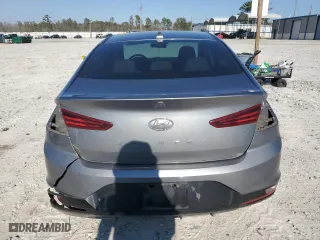 2019 Hyundai Elantra Preferred with VIN KMHD84LF3KU737458, listed as a Copart auction lot 46575205 with 144,271 mi miles and Salvage Title. Bid and sale history available at carsss.com. Image 6.