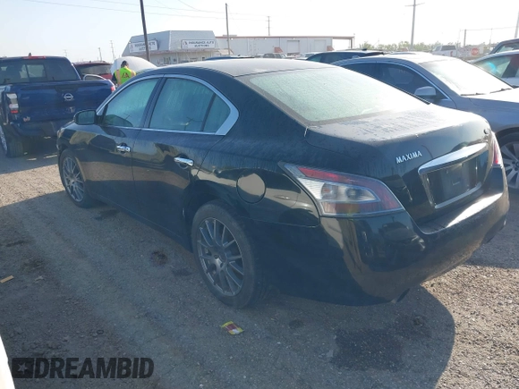 2014 Nissan Maxima S with VIN 1N4AA5AP4EC463104, listed as a IAAI auction lot 42005166 with Not Provided miles and . Bid and sale history available at DreamBid. Image 3.