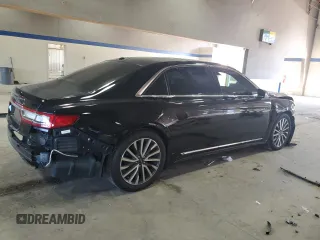 2017 Lincoln Continental Select with VIN 1LN6L9TK4H5624414, listed as a Copart auction lot 46860065 with 136,749 mi miles and Salvage Title. Bid and sale history available at carsss.com. Image 3.