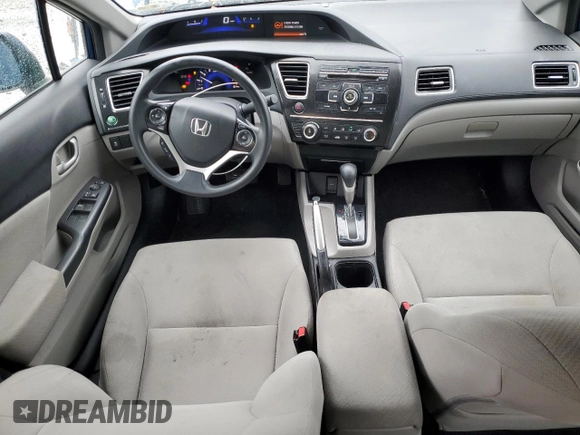 2013 Honda Civic LX with VIN 2HGFB2F55DH518806, listed as a Copart auction lot 51076125 with 109,702 mi miles and Salvage Title. Bid and sale history available at DreamBid. Image 8.
