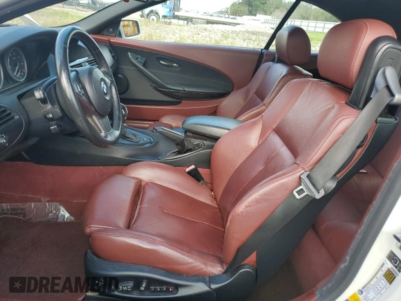 2006 BMW 6 Series 650Ci with VIN WBAEK13486CN75830, listed as a Copart auction lot 68610424 with 109,411 mi miles and Salvage Title. Bid and sale history available at carsss.com. Image 7.