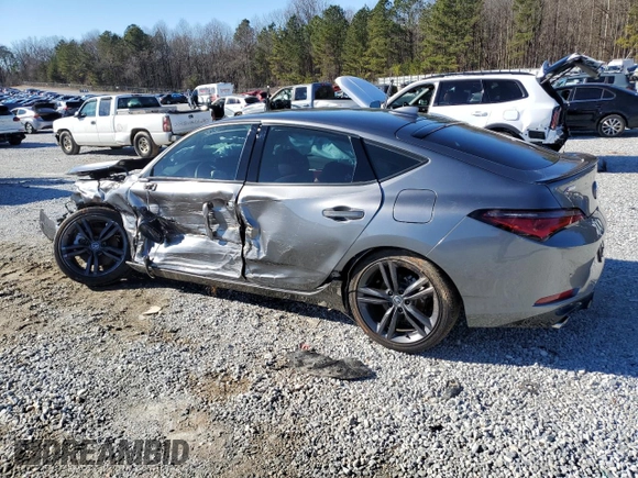 2024 Acura Integra Technology with VIN 19UDE4G70RA016396, listed as a Copart auction lot 87123924 with 10,672 mi miles and Salvage title. Bid and sale history available at DreamBid. Image 2.
