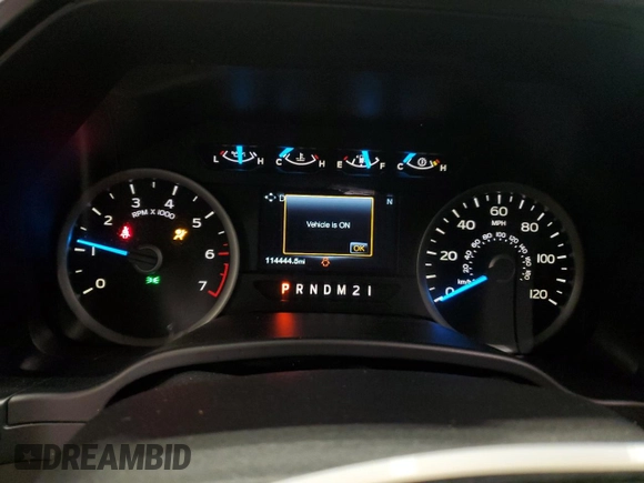 2017 Ford F-150 XL с VIN 1FTEW1EP6HFC12409, выставлен на аукционе Copart как лот 61411345 с пробегом 114 444 миль миль и Чистый • Clean title. История ставок и продаж доступна на DreamBid. Изображение 9.