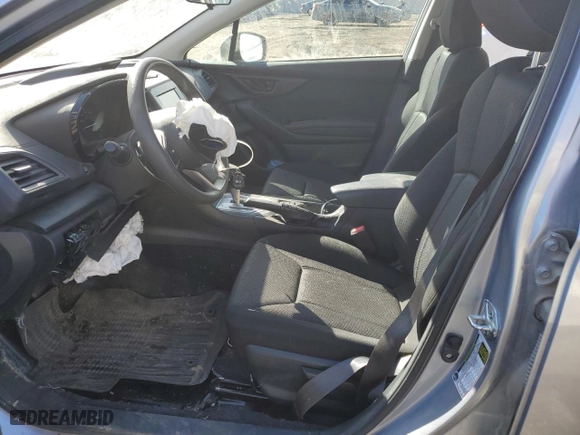 2022 Subaru Impreza Premium with VIN 4S3GTAV61N3727355, listed as a Copart auction lot 49989125 with 37,177 mi miles and Salvage Title. Bid and sale history available at carsss.com. Image 7.