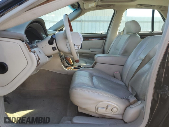 2000 Cadillac Seville Touring STS z VIN 1G6KY5495YU177352, wystawiony jako Copart lot #86020444 z przebiegiem Nie podano mil oraz Szkoda całkowita • Salvage title. Historia ofert i sprzedaży dostępna na DreamBid. Obrazek 7.