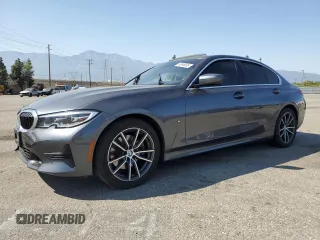 2021 BMW 3 Series 330i with VIN 3MW5R1J06M8C07274, listed as a Copart auction lot 58396505 with Not provided miles and Salvage title. Bid and sale history available at DreamBid. Image 1.