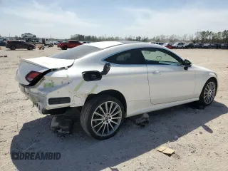2019 Mercedes-Benz C 300 with VIN WDDWJ8DB4KF860572, listed as a Copart auction lot 47736605 with 38,051 mi miles and Salvage title. Bid and sale history available at DreamBid. Image 3.