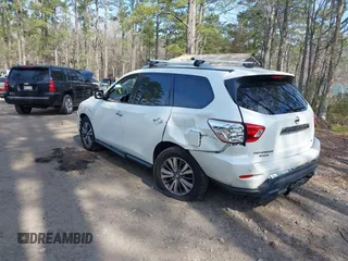2018 Nissan Pathfinder SL with VIN 5N1DR2MN2JC613242, listed as a IAAI auction lot 41905624 with 126,529 mi miles. Bid and sale history available at carsss.com. Image 3.