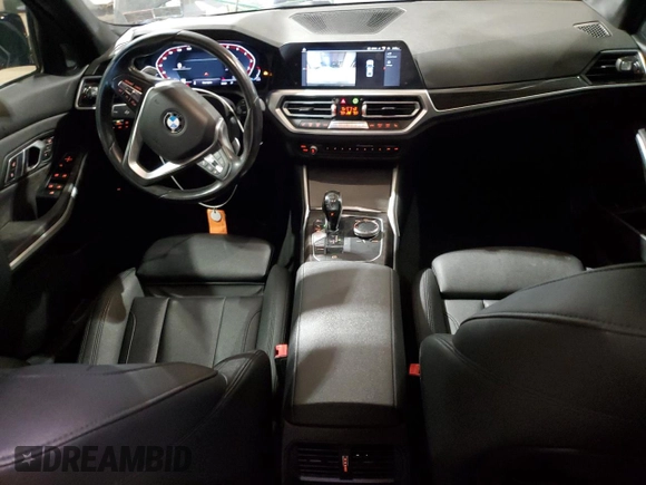 2020 BMW 3 Series 330i xDrive with VIN 3MW5R7J03L8B08865, listed as a Copart auction lot 47224565 with 112,981 mi miles and Salvage Title. Bid and sale history available at carsss.com. Image 8.
