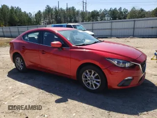 2016 Mazda 3 i Sport with VIN JM1BM1U75G1291772, listed as a Copart auction lot 50707555 with 129,198 mi miles and Salvage Title. Bid and sale history available at carsss.com. Image 4.