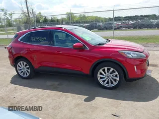 2021 Ford Escape Titanium Hybrid with VIN 1FMCU9DZ9MUA15184, listed as a IAAI auction lot 42093809 with 48,983 mi miles and . Bid and sale history available at DreamBid. Image 14.
