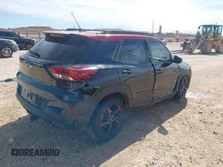2021 Chevrolet TrailBlazer RS with VIN KL79MTSL7MB092543, listed as a IAAI auction lot 41753471 with 120,302 mi miles and . Bid and sale history available at DreamBid. Image 4.