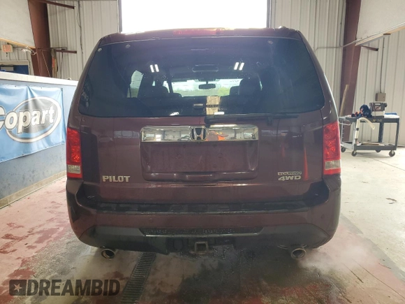 2013 Honda Pilot Touring with VIN 5FNYF4H97DB083879, listed as a Copart auction lot 55086935 with 189,389 mi miles and Clean Title. Bid and sale history available at carsss.com. Image 6.