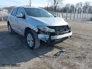 2014 Nissan Murano SL with VIN JN8AZ1MUXEW409029, listed as a IAAI auction lot 41305453 with 164,676 mi miles. Bid and sale history available at carsss.com. Image 1.