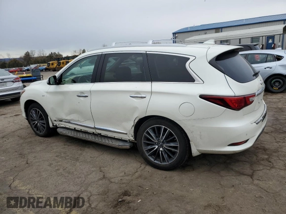 2017 Infiniti QX60 with VIN 5N1DL0MM5HC530475, listed as a Copart auction lot 50774405 with 146,553 mi miles and Salvage Title. Bid and sale history available at carsss.com. Image 2.