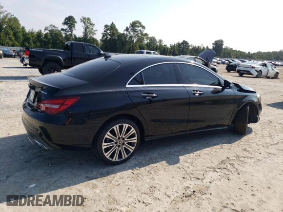 2018 Mercedes-Benz CLA 250 with VIN WDDSJ4GBXJN543287, listed as a Copart auction lot 63378303 with 69,486 mi miles and . Bid and sale history available at DreamBid. Image 3.