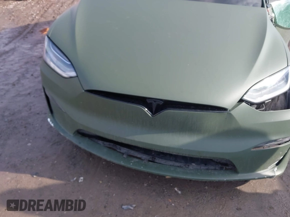 2022 Tesla Model X Plaid z VIN 7SAXCBE6XNF358023, wystawiony jako IAAI lot #41683857 z przebiegiem 42 821 mil mil oraz . Historia ofert i sprzedaży dostępna na DreamBid. Obrazek 10.