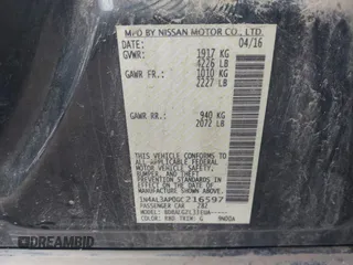 2016 Nissan Altima SR z VIN 1N4AL3AP0GC216597, wystawiony jako IAAI lot #41987929 z przebiegiem 191 736 mil mil oraz . Historia ofert i sprzedaży dostępna na DreamBid. Obrazek 9.