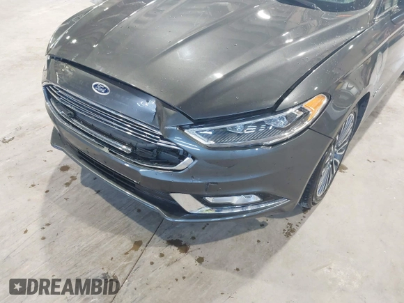 2017 Ford Fusion Titanium with VIN 3FA6P0SU2HR162865, listed as a IAAI auction lot 41981344 with 79,618 mi miles and . Bid and sale history available at DreamBid. Image 6.