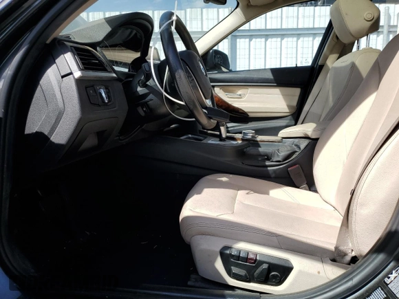 2015 BMW 3 Series 328i xDrive with VIN WBA3B5C53FF961237, listed as a Copart auction lot 47455335 with 90,026 mi miles and Salvage Title. Bid and sale history available at carsss.com. Image 7.