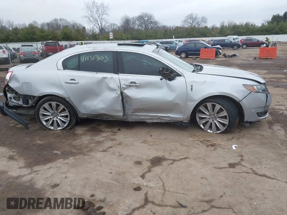 2013 Lincoln MKS EcoBoost with VIN 1LNHL9FT9DG611640, listed as a IAAI auction lot 41131303 with 135,550 mi miles and . Bid and sale history available at DreamBid. Image 13.