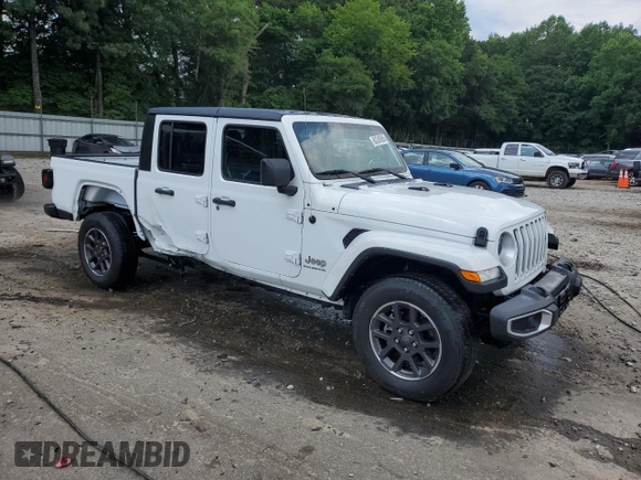 2023 Jeep Gladiator Overland с VIN 1C6HJTFG4PL566037, выставлен на аукционе Copart как лот 60245985 с пробегом 32 158 миль миль и Списание • Salvage title. История ставок и продаж доступна на DreamBid. Изображение 4.