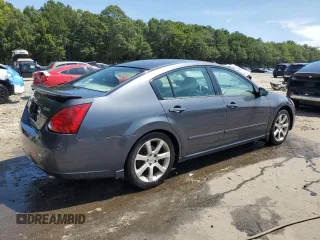 2007 Nissan Maxima 3.5 SE with VIN 1N4BA41E67C862256, listed as a Copart auction lot 69925794 with 200,063 mi miles and Salvage Title. Bid and sale history available at carsss.com. Image 3.