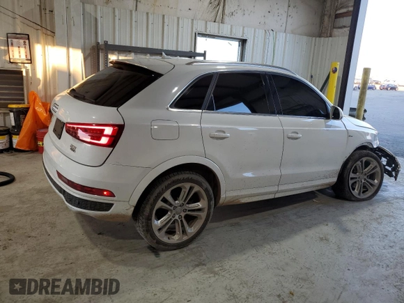 2016 Audi Q3 Prestige with VIN WA1GFCFSXGR004015, listed as a Copart auction lot 83608134 with 90,926 mi miles and Salvage title. Bid and sale history available at DreamBid. Image 3.