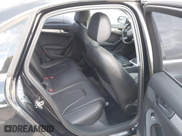 2014 Audi A4 Premium with VIN WAUAFAFLXEN040409, listed as a IAAI auction lot 41726142 with 110,383 mi miles. Bid and sale history available at carsss.com. Image 7.