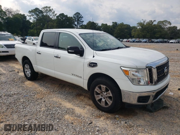2017 Nissan Titan SV with VIN 1N6AA1EK6HN528431, listed as a Copart auction lot 59237645 with 105,940 mi miles and Salvage title. Bid and sale history available at DreamBid. Image 4.