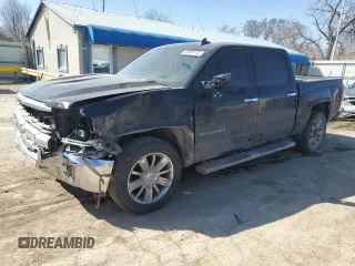 2015 Chevrolet Silverado 1500 LT with VIN 3GCPCRECXFG472109, listed as a Copart auction lot 48809145 with 155,486 mi miles and Salvage Title. Bid and sale history available at DreamBid. Image 1.