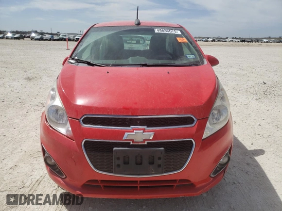 2015 Chevrolet Spark LT with VIN KL8CD6S91FC793714, listed as a Copart auction lot 48635675 with 22,531 mi miles and Salvage Title. Bid and sale history available at carsss.com. Image 5.