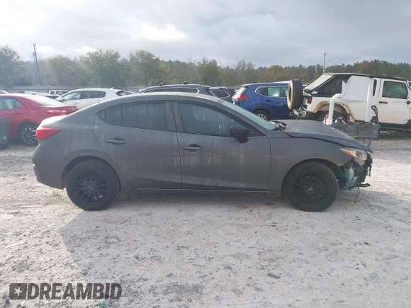 2015 Mazda 3 i SV with VIN JM1BM1T79F1246799, listed as a IAAI auction lot 41785860 with 109,760 mi miles. Bid and sale history available at carsss.com. Image 14.